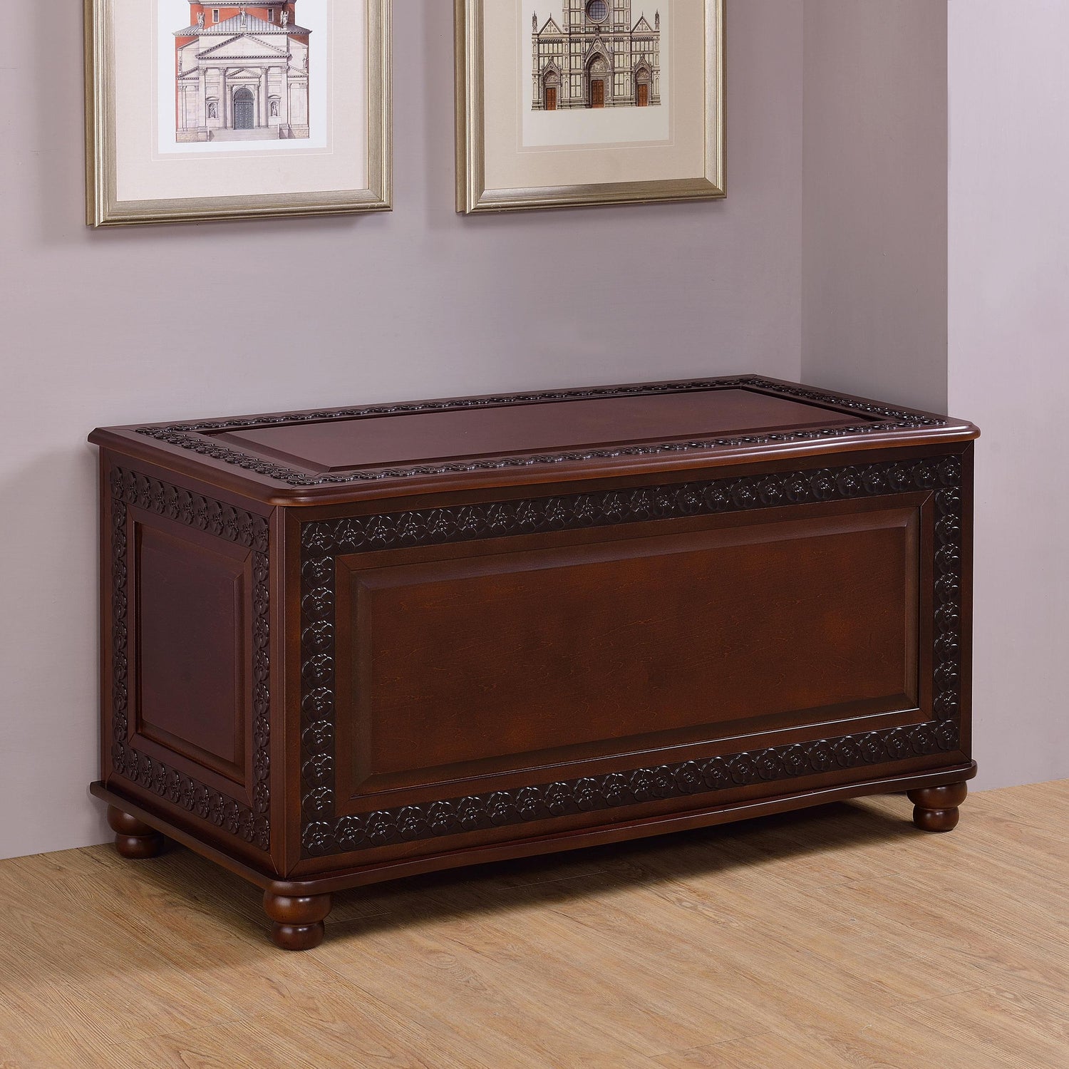 Coaster Finlay Cedar Chest Dark Tobacco