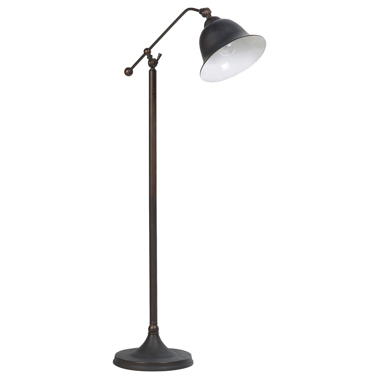 Coaster Eduardo 54-inch Bell Down Bridge Floor Lamp Dark Bronze