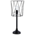 Coaster Mayfield 26-inch Open Frame Torch Table Lamp Black