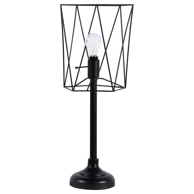 Coaster Mayfield 26-inch Open Frame Torch Table Lamp Black
