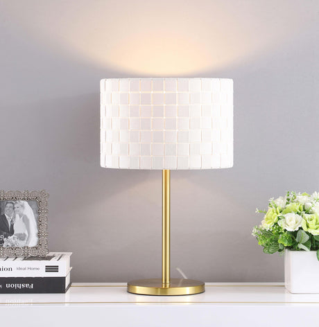 Coaster Ramiro 66-inch Drum Shade Metal Bedside Table Lamp Gold