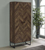 Coaster Carolyn 2-door Engineered Wood Accent Cabinet Rustic Oak