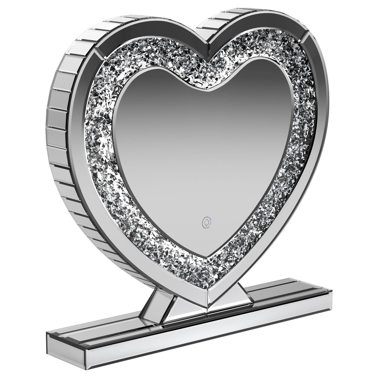 Coaster Euston Heart Shaped Vanity Mirror Silver