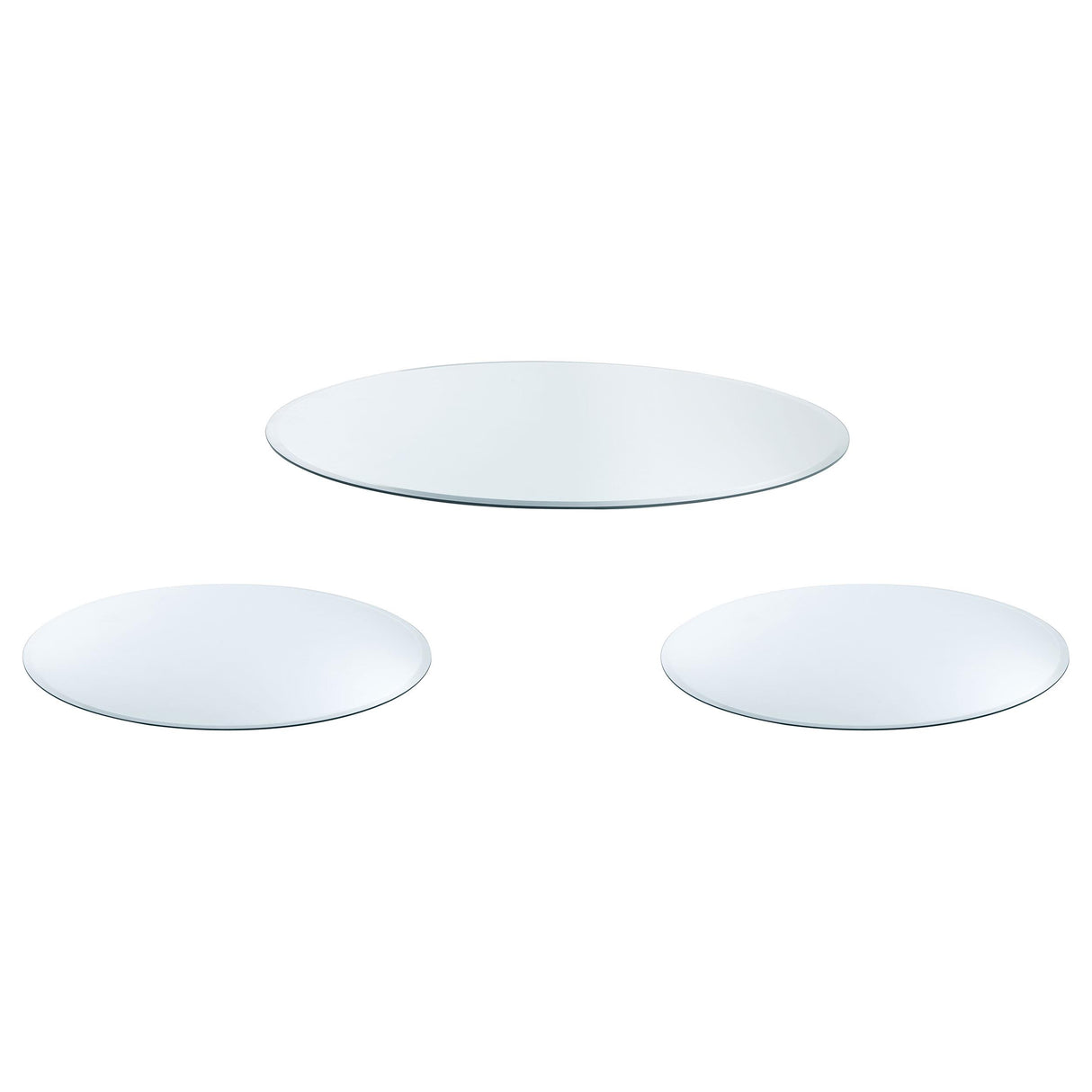 Coaster 3-piece Occasional Table Clear Tempered Glass Top
