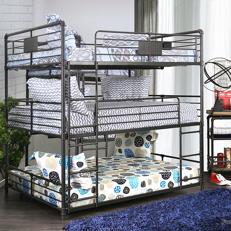 Furniture of America Olga I Full/Full/Full Bunk Bed