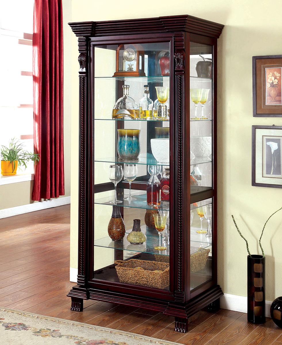 Furniture of America Tulare Curio