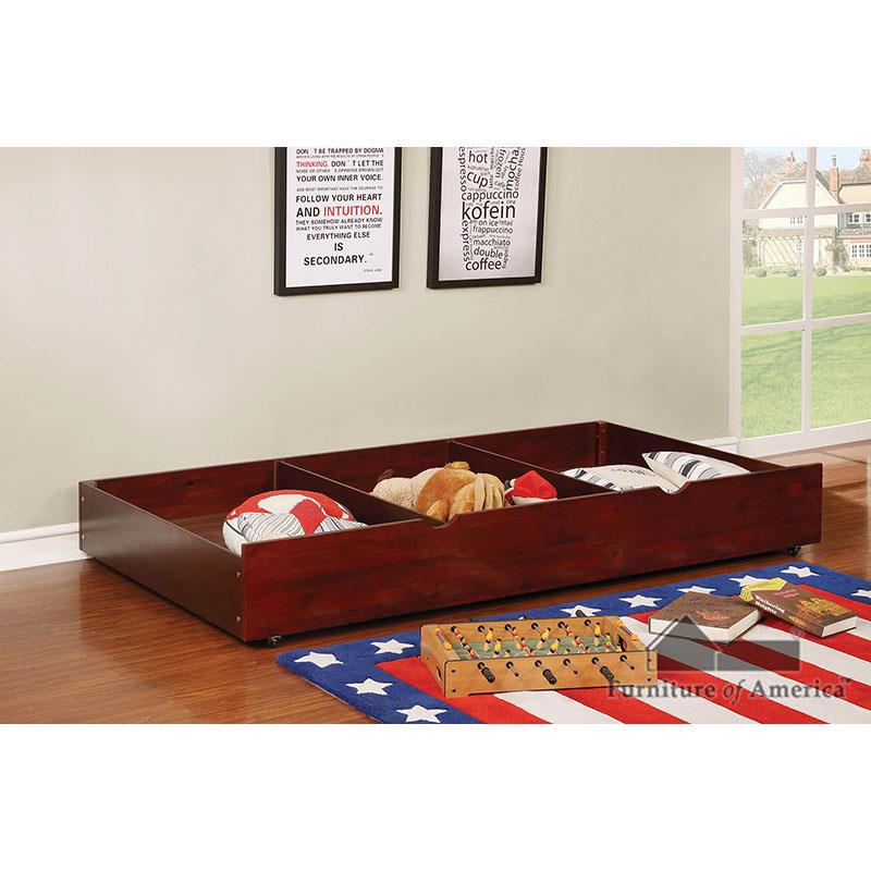 Furniture of America Grano Trundle/Drawers, Cherry