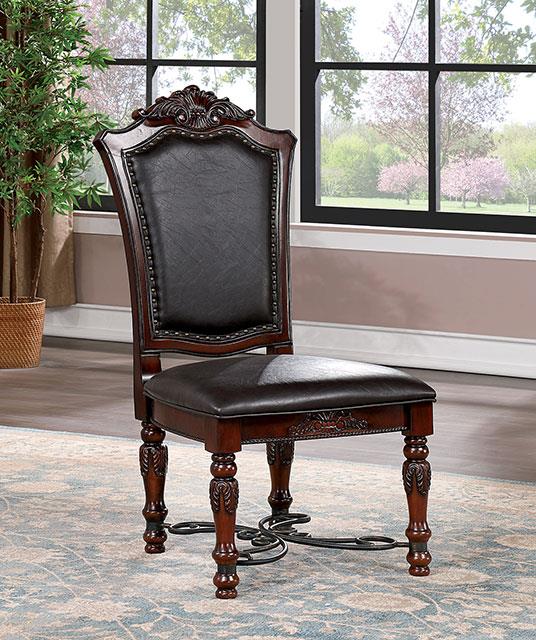 Furniture of America Picardy Side Chair (2/CTN)