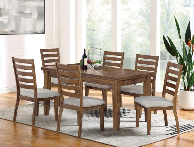 Furniture of America Rapidview 7 Pc. Dining Table Set
