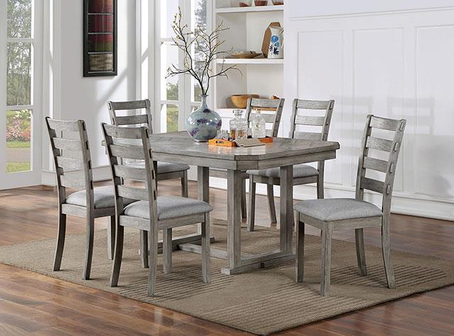 Furniture of America Laquila 7 Pc. Dining Table Set