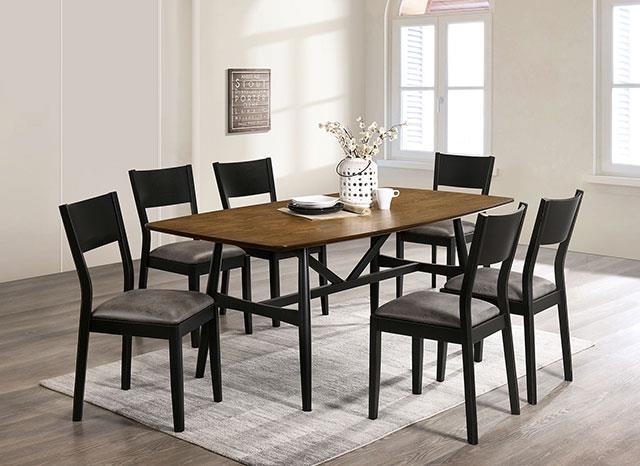 Furniture of America Oberwil 7 Pc. Dining Table Set