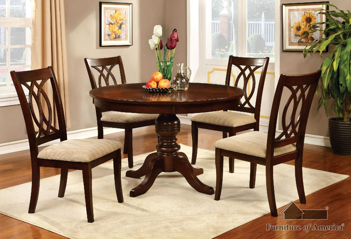Furniture of America Carlisle Side Chair (2/CTN)