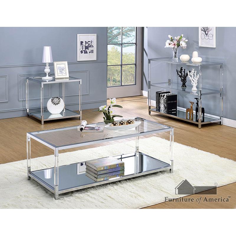 Furniture of America Ludvig Sofa Table