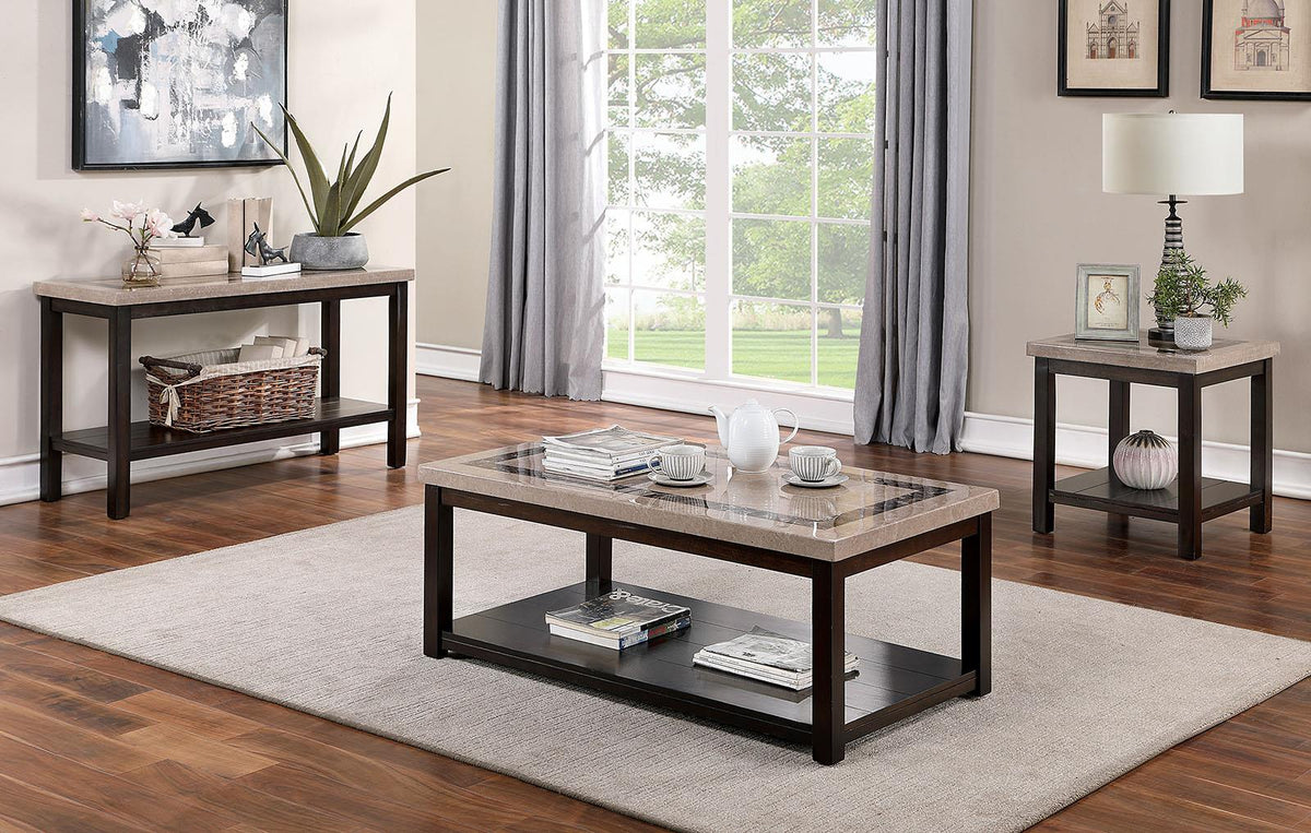 Furniture of America Rosetta Sofa Table