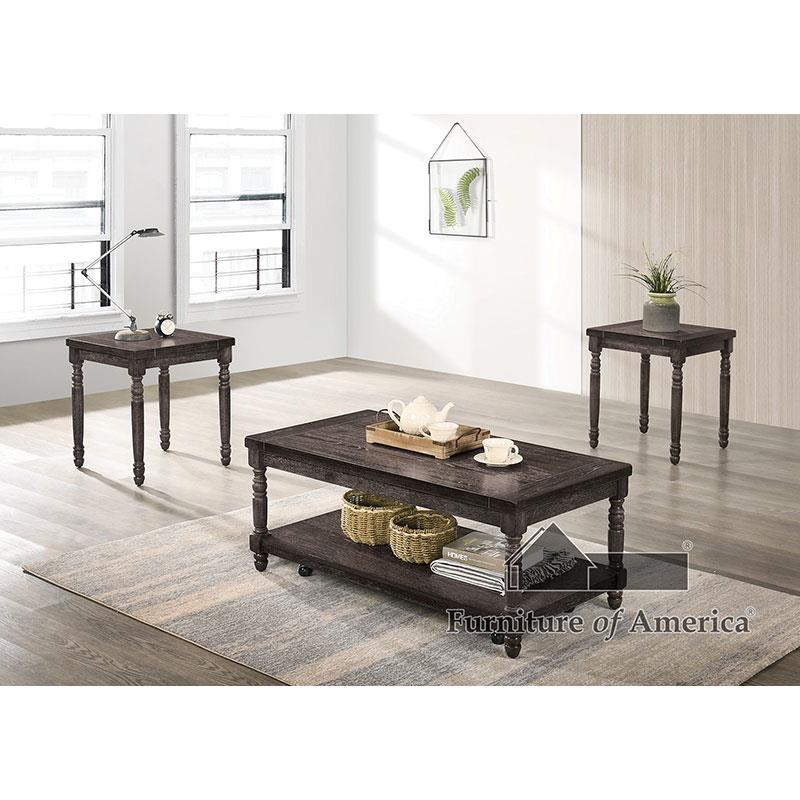 Furniture of America Monango 3 Pc. Table Set