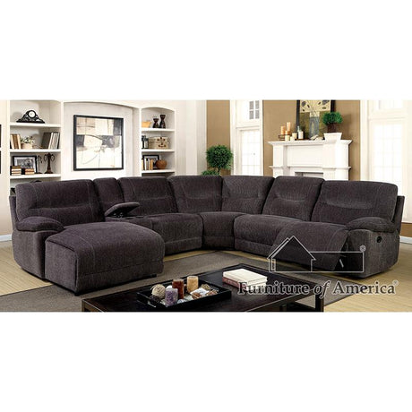 Furniture of America Karlee II Sectional w/ Console