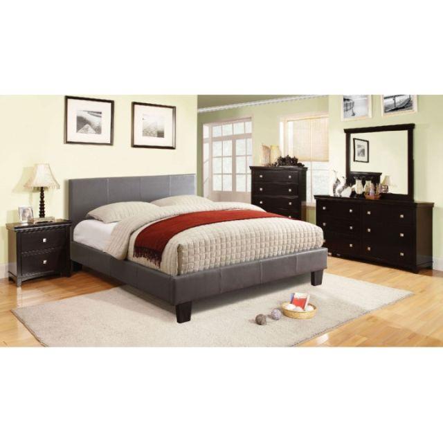 Furniture of America Winn Park E.King Bed, Gray