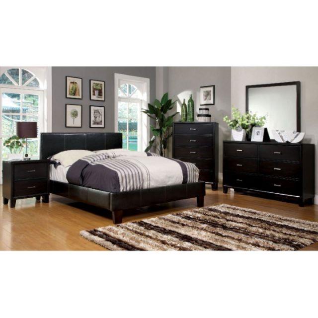 Furniture of America Winn Park Queen Bed, Espresso