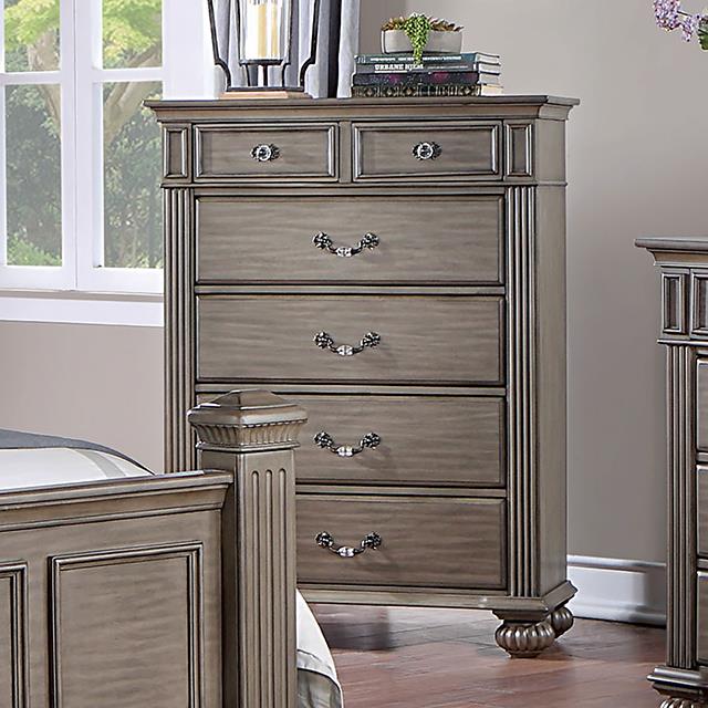 Furniture of America Syracuse Chest, Gray