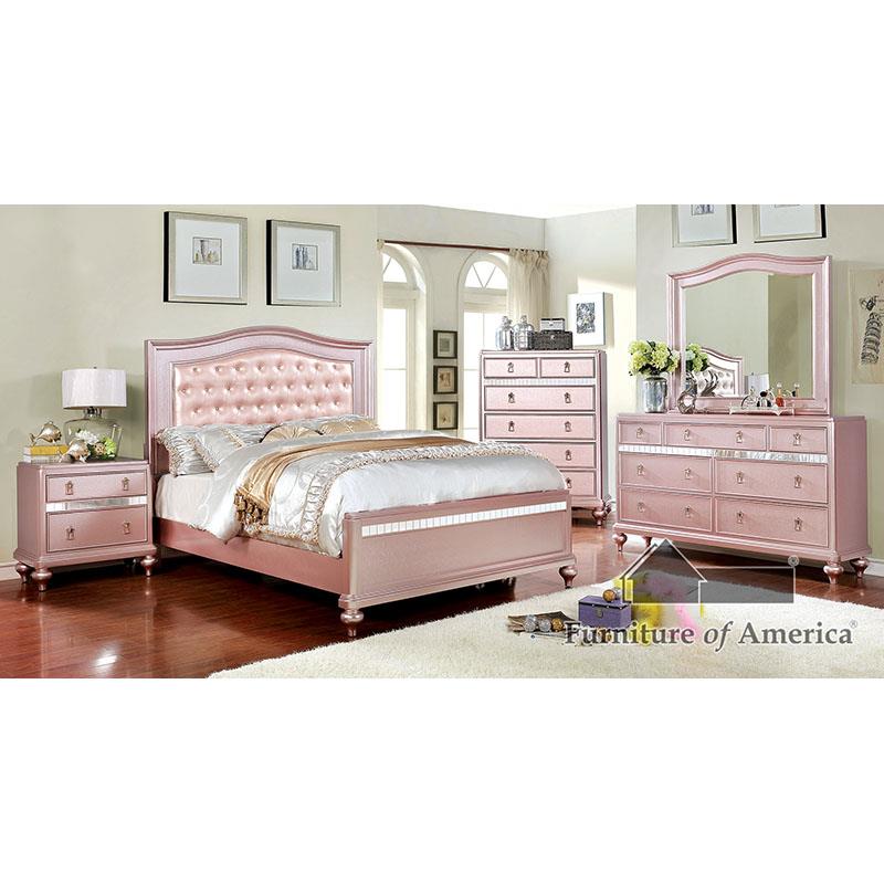Furniture of America Ariston 4 Pc. Full Bedroom Set