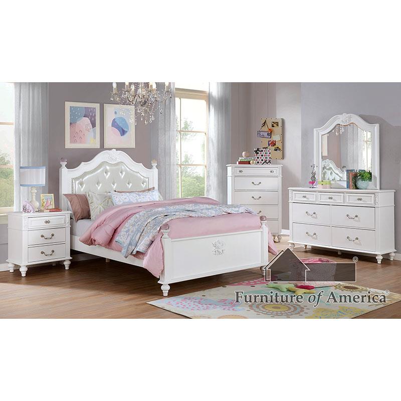 Furniture of America Belva 4 Pc. Full Bedroom Set