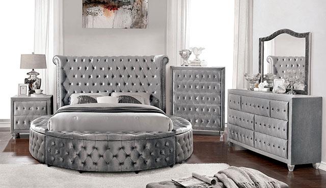 Furniture of America Sansom 4 Pc. Queen Bedroom Set