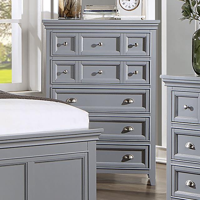 Furniture of America Castlile Chest, Gray