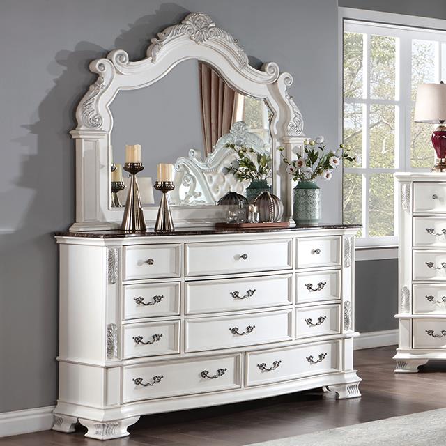 Furniture of America Esparanza Dresser, Pearl White