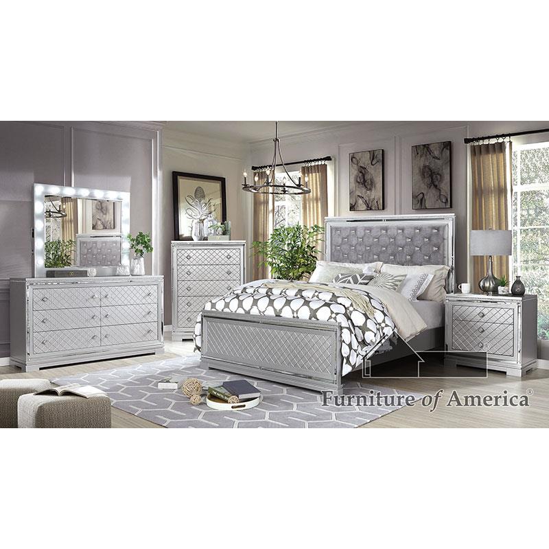 Furniture of America Belleterre E.King Bed