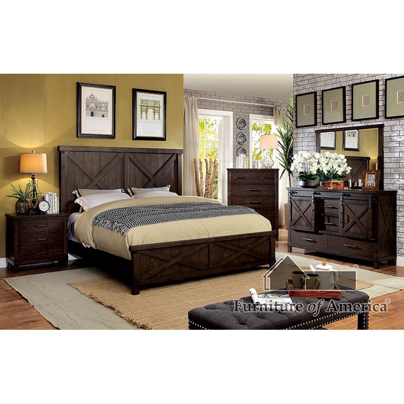 Furniture of America Bianca 4 Pc. Queen Bedroom Set