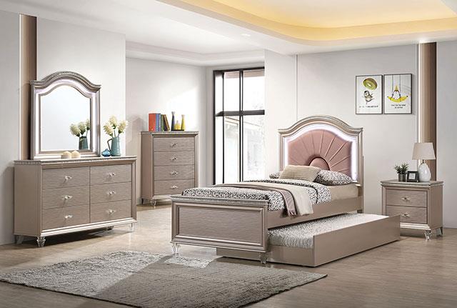 Furniture of America Allie 4 Pc. Twin Bedroom Set