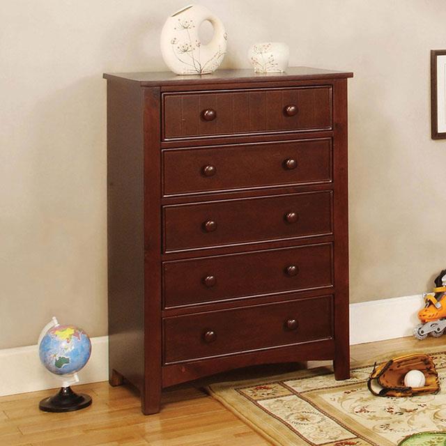 Furniture of America Omnus Chest, Cherry