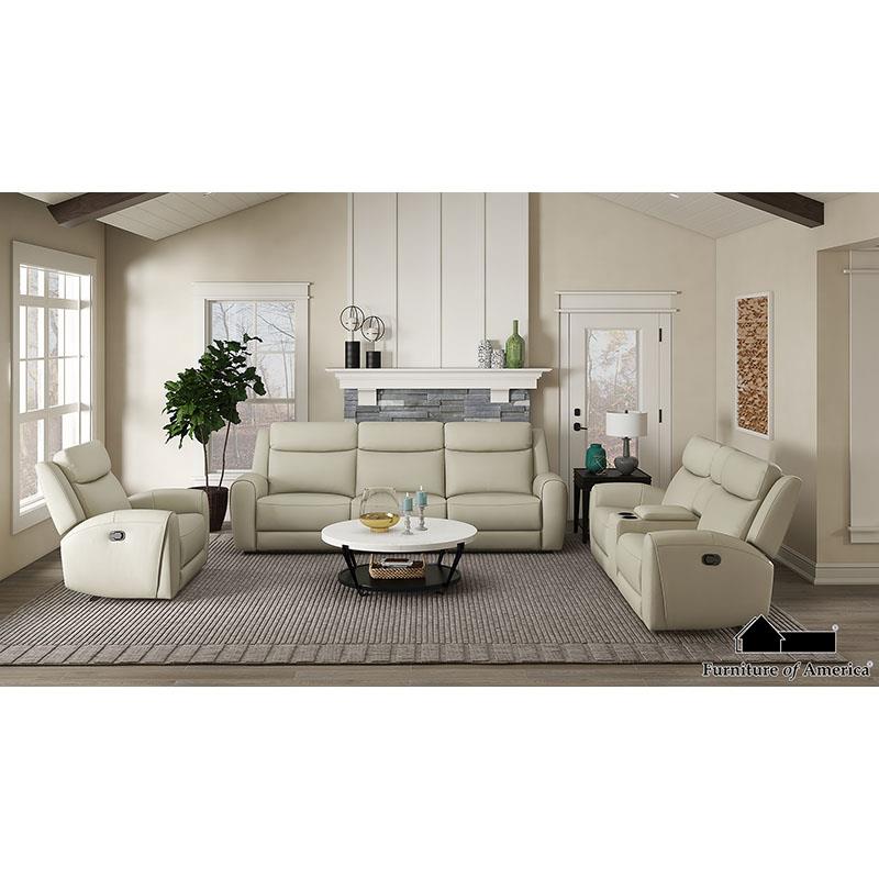 Furniture of America Jacobus Sofa + Loveseat