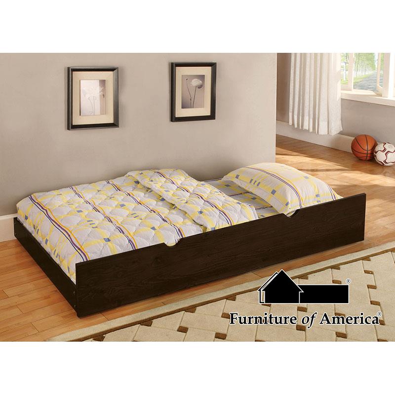 Furniture of America Omnus Trundle, Espresso, Espresso