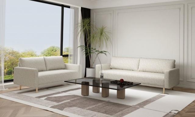 Furniture of America Elverum Sofa + Loveseat