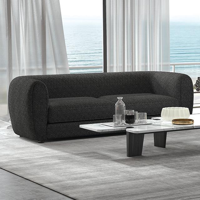 Furniture of America Verdal Sofa, Black