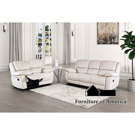 Furniture of America Glarus Sofa + Loveseat