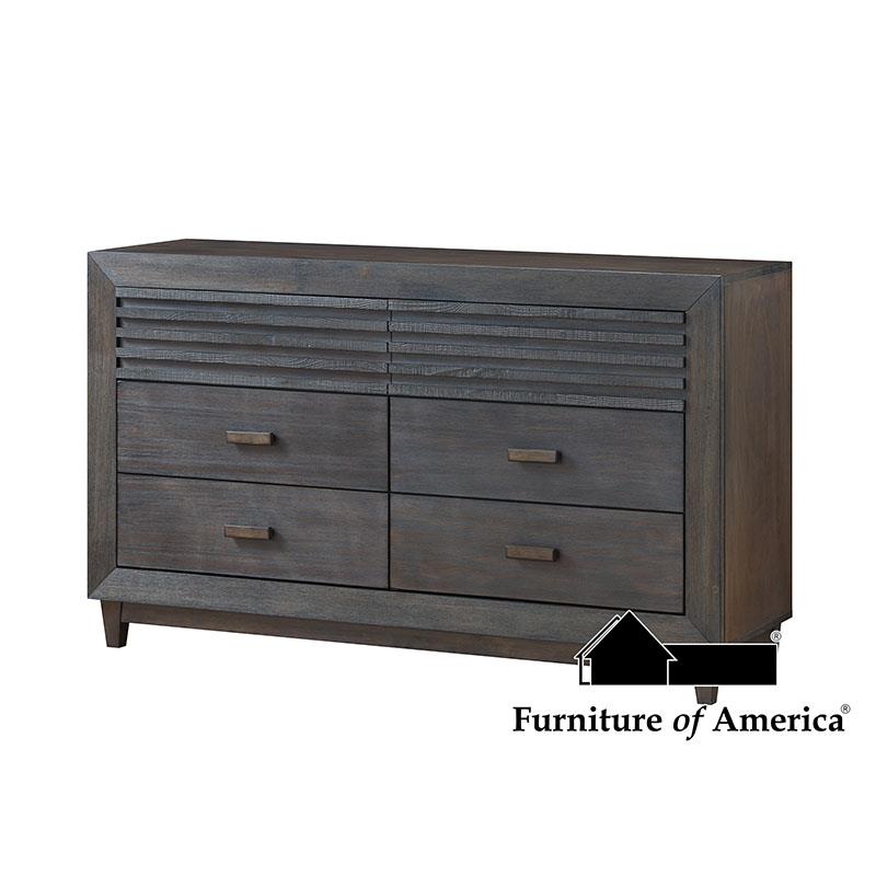Furniture of America Griffin Dresser, Charcoal Brown