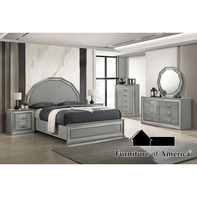 Furniture of America Cassiopeia 5 Pc. Queen Bedroom Set w/ Chest