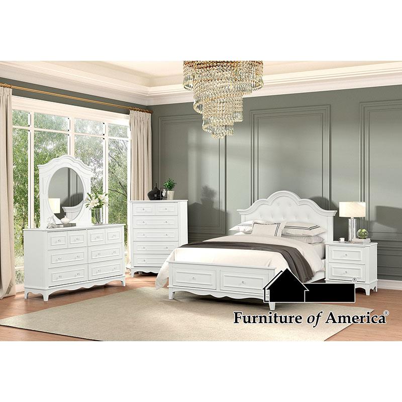 Furniture of America Naucalpan 5 Pc. Twin Bedroom Set w/ Chest