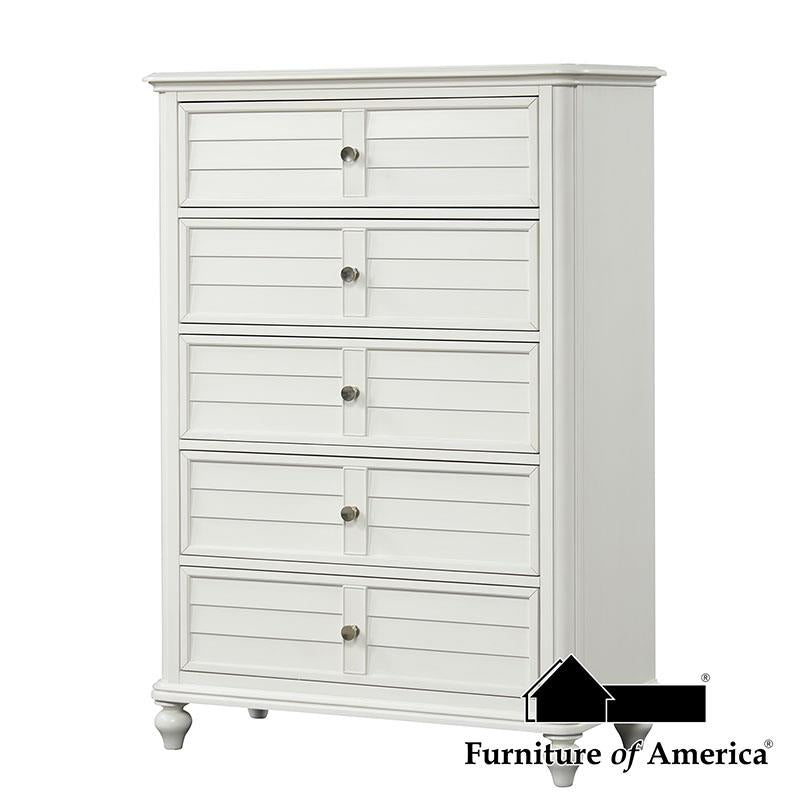 Furniture of America Whitehaven Chest, Antique White