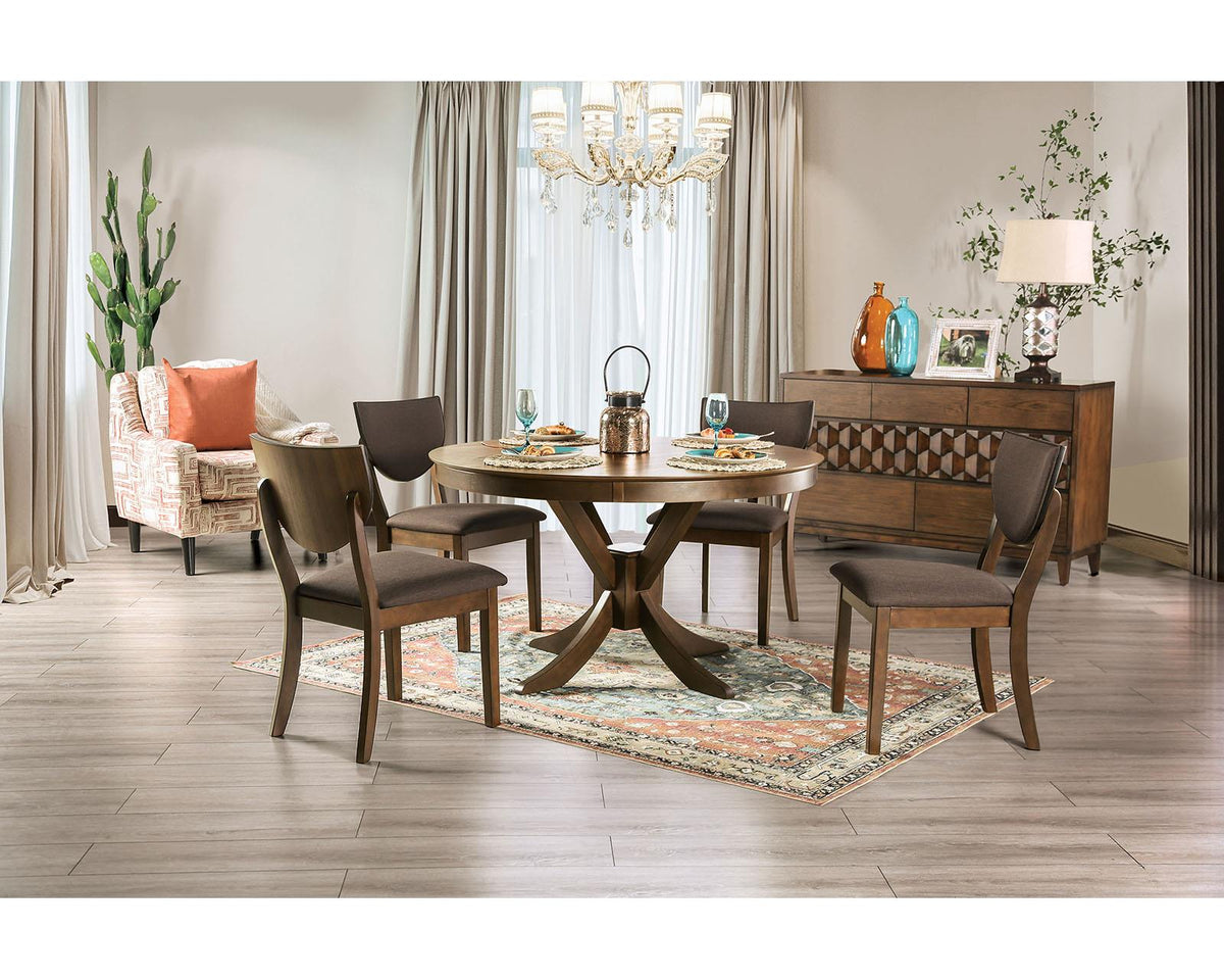 Furniture of America Marina I Round Dining Table