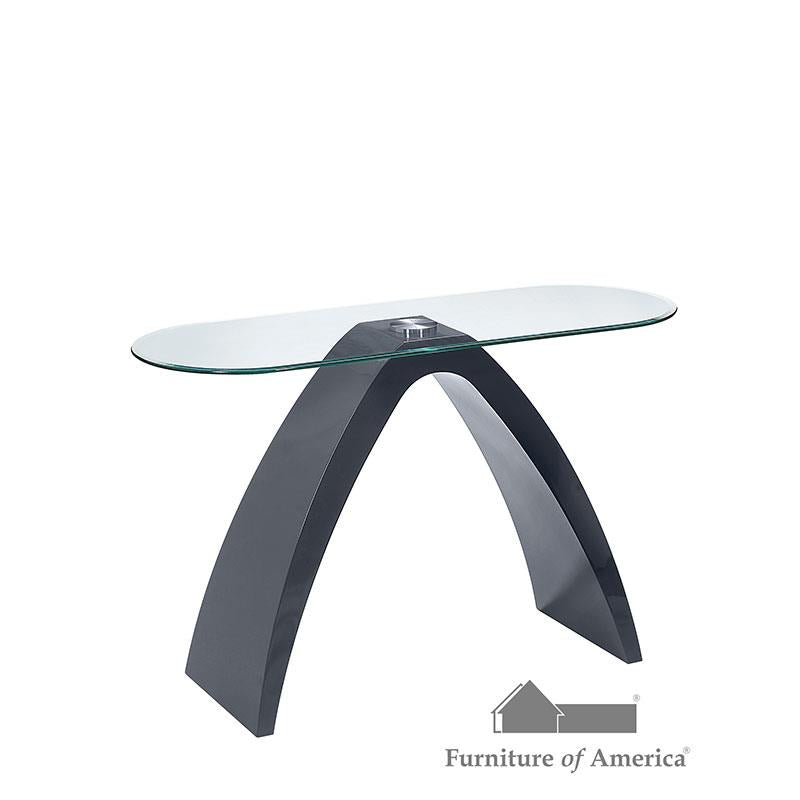 Furniture of America Nahara Sofa Table, Gray