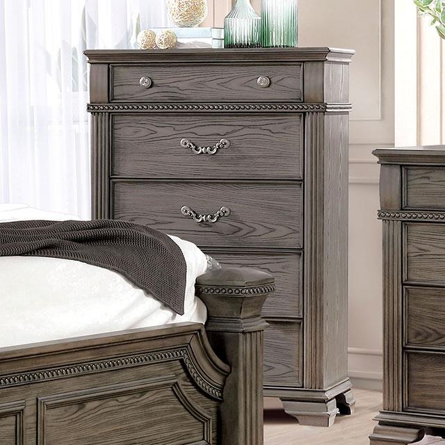 Furniture of America Pamphilos Chest, Gray