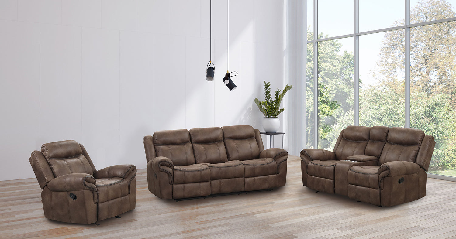 Agata 2-piece Reclining Sofa Set