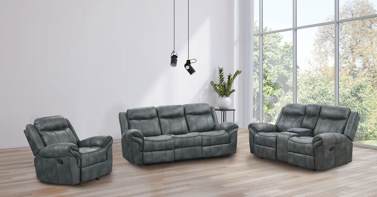 Agata 2-piece Reclining Sofa Set