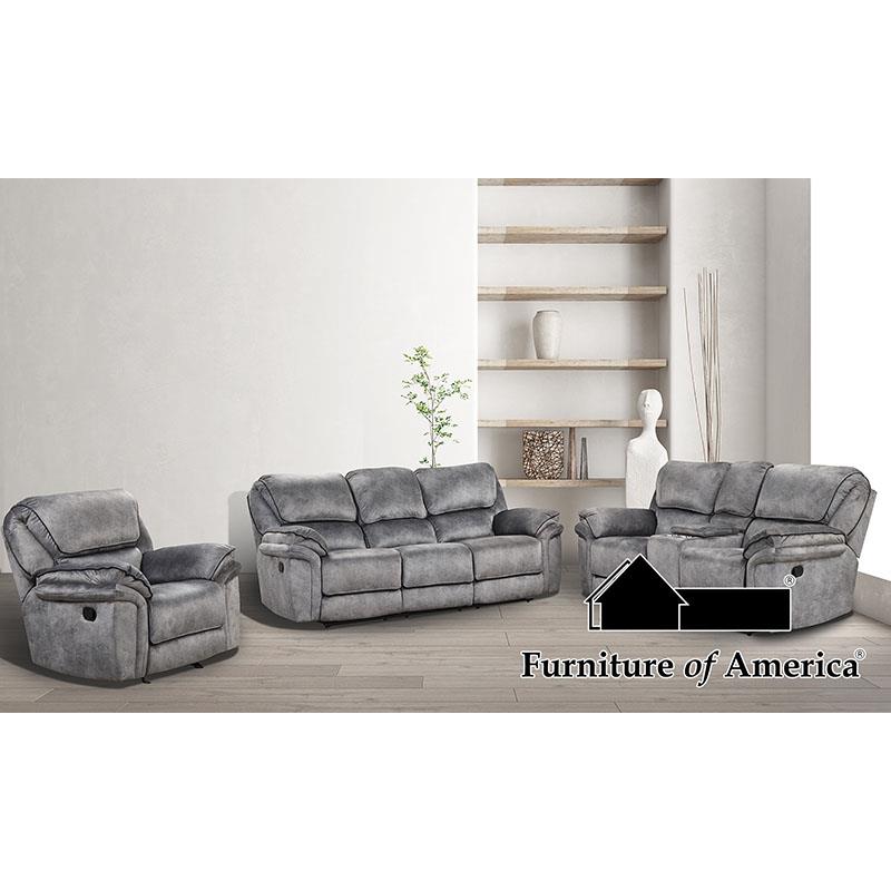Furniture of America Themis Sofa + Loveseat