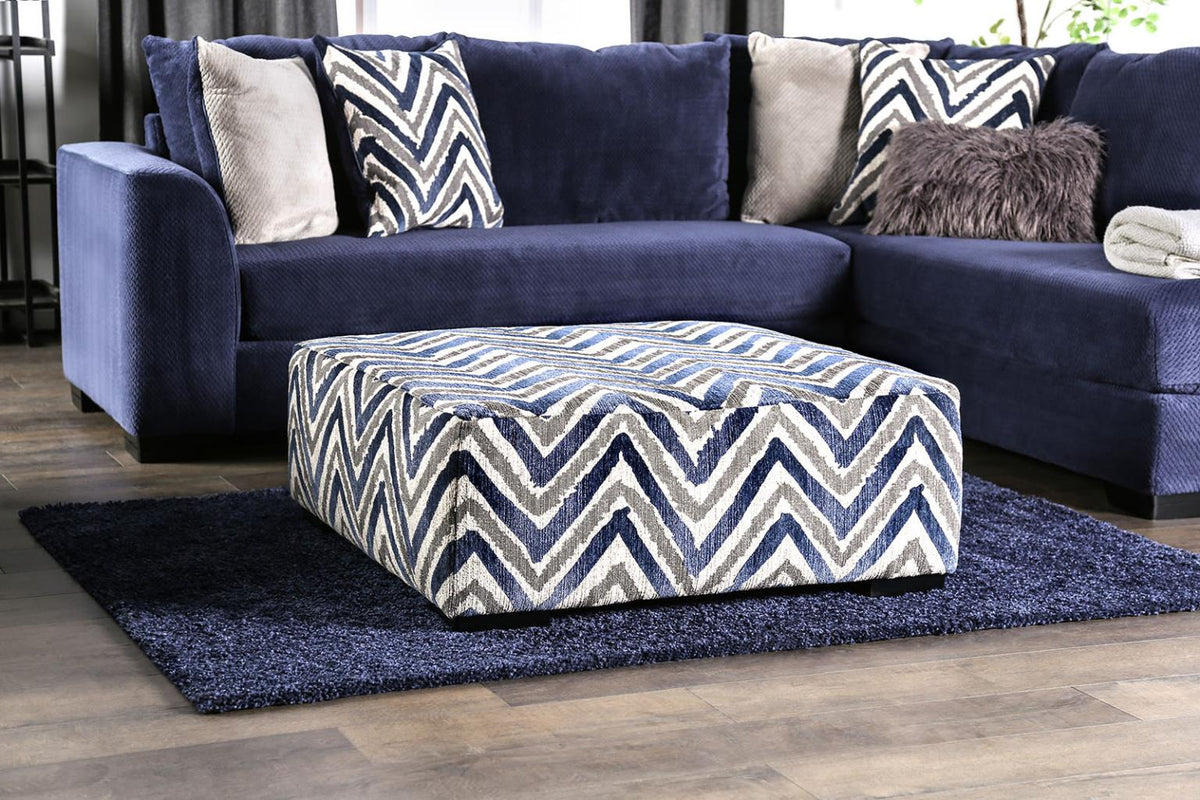 Furniture of America Griswold Ottoman