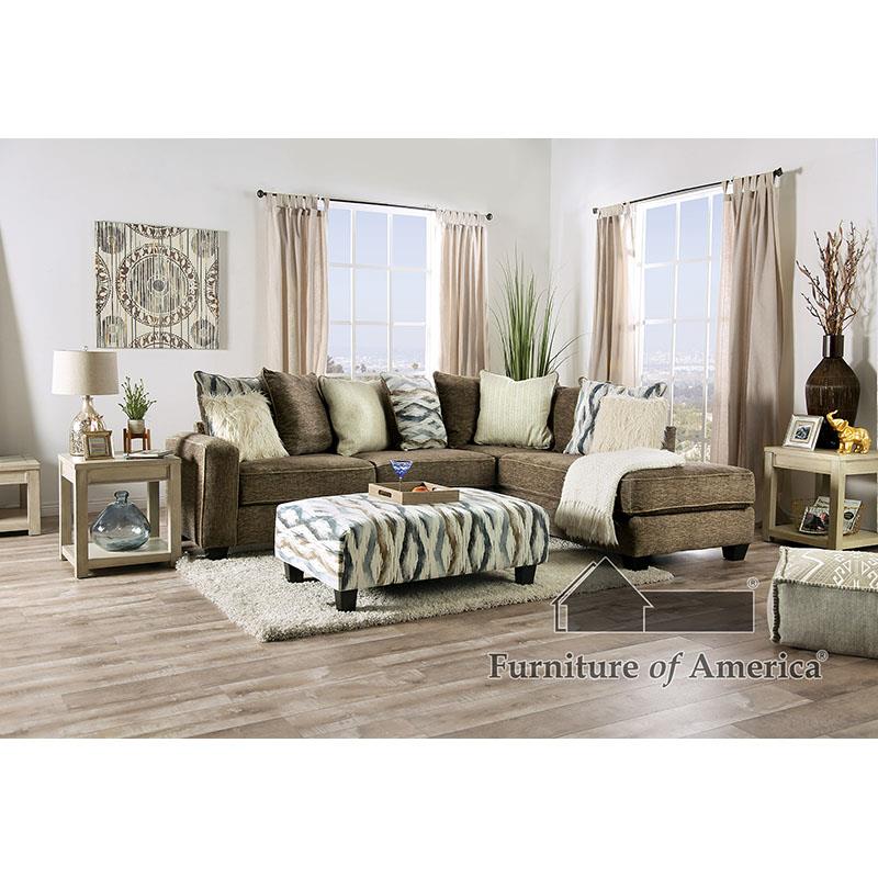 Furniture of America Kempston Sectional