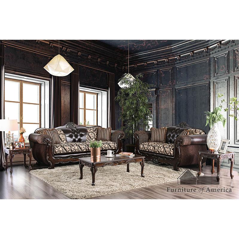 Furniture of America Quirino Loveseat
